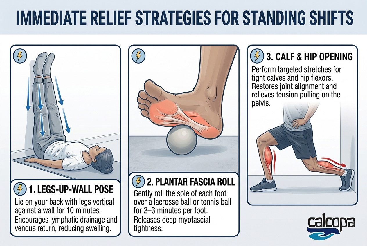 Mechanics of Standing Fatigue in Retail Calcopa Massage School